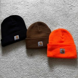 Carhartt Beanies 3 PAIRS Bundle